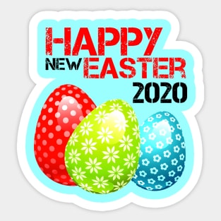 T-shirt happy Easter Sticker